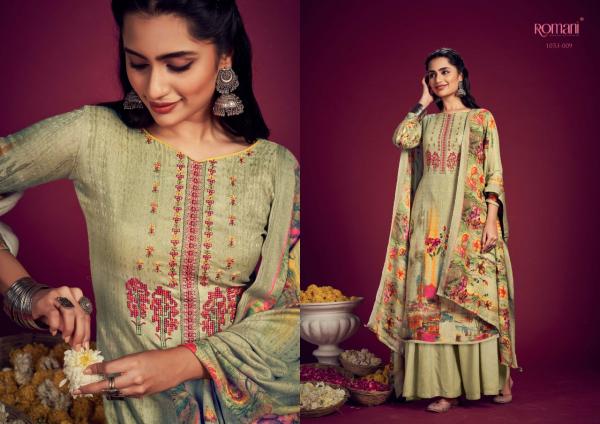 Romani Jhalak Premium Pashmina Designer Dress Material Collection 